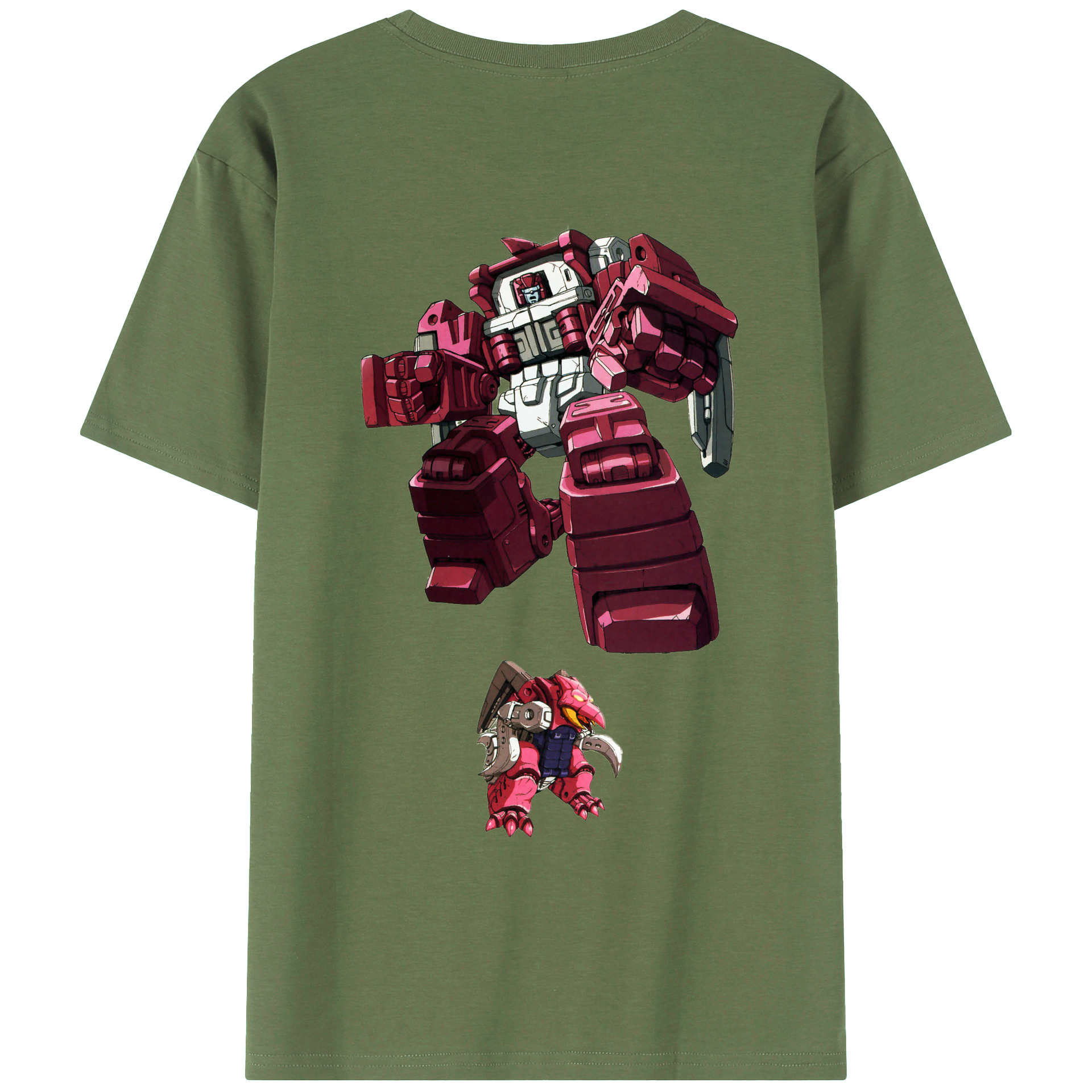 （画像用）  綿100％ メンズ半袖Tシャツ（バックプリント） 通気性